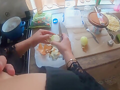 Adventures Of Milfycalla Ep 56 Cooking And Sucking