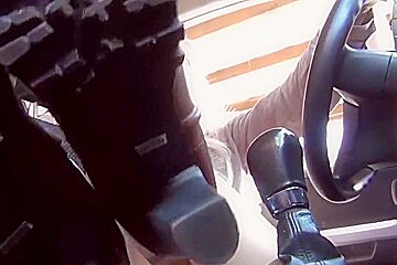 Alina pedal cock pamping