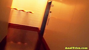 Amateur girlfriend assfucked after blowjob