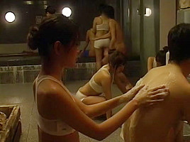 Amazing Japanese girl Yuna Hoshi, Rina Himekawa in Best Shower JAV movie