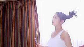 Amazing Japanese model in Crazy Shower JAV movie