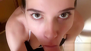 Amazing new tits get their FIRST big load! kinkycouple111