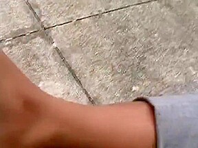 Archive* Janine's Stinky Bare Ebony Feet Tickled