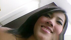 Asian Babe Got Pussy Fucking
