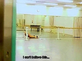 Asian Ballerina Has An Itch She Has To Rub