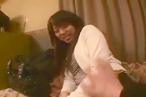 Asian Cutie Gets Fingered And Sucks Dick Before He Drills H