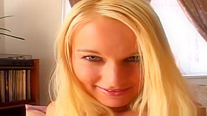 Attractive breasty Nikki Sun giving a hot handjob