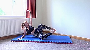 Aunt Judys And Mrs Red In Busty Mature Bombshell Hot Yoga Workout
