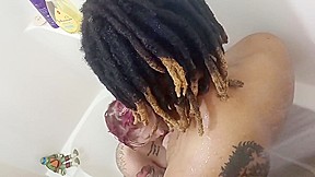 BBCTatDaddy fucks sexy tattooed pawg in shower