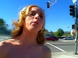 Babe Out For Walk Gets Picked Up For Deep Pounding
