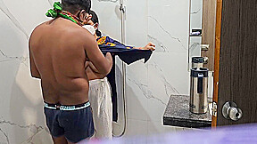 Beautiful Girlfriend Bathroom Sex