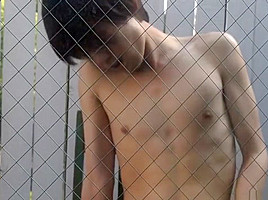 Beautiful Japanese Guy Fuji Jerking Off