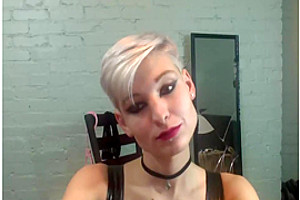 Beautiful trans girl teases on cam