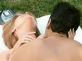 Best Outdoor, Blonde xxx scene