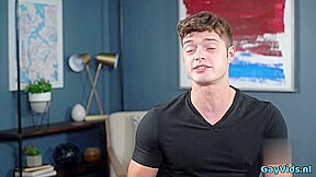 Big dick gay rimjob with cumshot