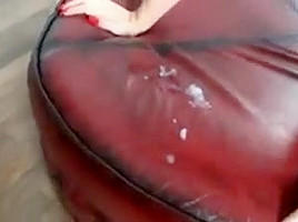Big fake boobs and blowjob