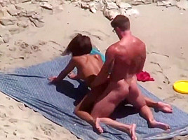 Big tits brunette cumshot on big ass