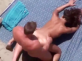 Big tits brunette cumshot on big ass