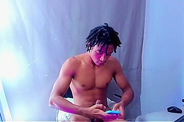 Black Twink Cumshow