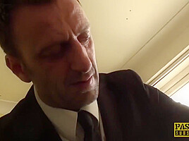Blindfolded Subslut Takes Pascals Hard Cock - Pascal White And Pixiee Little