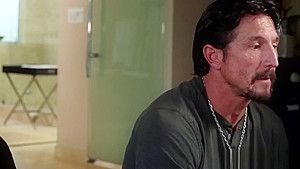 Blonde masseuse swallows