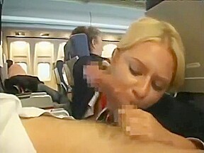 Blowjob In The Plane