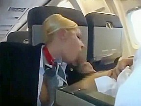 Blowjob In The Plane