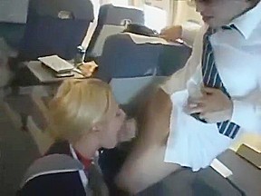 Blowjob In The Plane