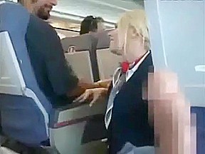 Blowjob In The Plane