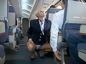 Blowjob In The Plane