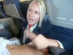 Blowjob In The Plane