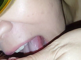 Blowjob and Cumshot POV Cinese Whore -1