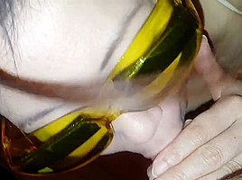 Blowjob and Cumshot POV Cinese Whore -1