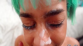 Bluelah Cum On My Face
