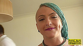 Bound and blindfolded sub