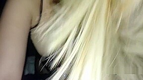 Busty Blonde Girl Blowjob