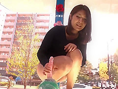 Craziest Japanese chick in Great JAV movie show