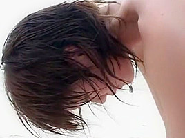 Crazy Japanese girl Rio Kitajima in Incredible Blowjob, Fingering JAV movie