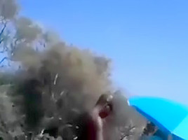 Cuckold Wife At A Beach With Many Onlookers