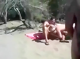 Cuckold Wife At A Beach With Many Onlookers