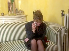 Delicious big titted mature gets fucked in the booty