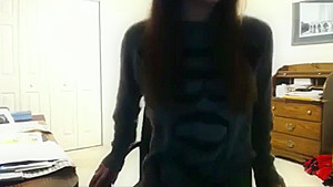 Delightful Amateur College Bitch Made Her Roomamte Cum Twice