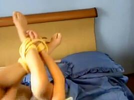 Delta Blue Dress Tape Gag