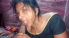 Desi Bhabhi Sucking Hard And Cum In Mouth