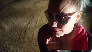 Dirty Talking Cum Loving GF Suck Dick Outside At Night In Headlights+Facial