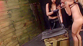 Dominas fuck with strapon