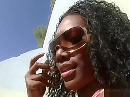 Dude Is Sticking His Manhood Into A Black Cookie Before Us