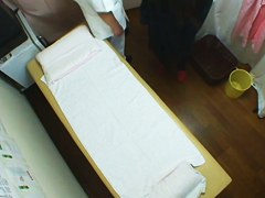 Dude gives hot finger and dick massage to Asian babe