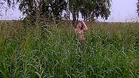 Eva in slutty gives a nice bj in one of the forest sex videos