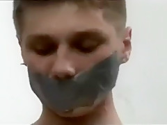 Exotic male in amazing threesomes, twink homosexual porn movie